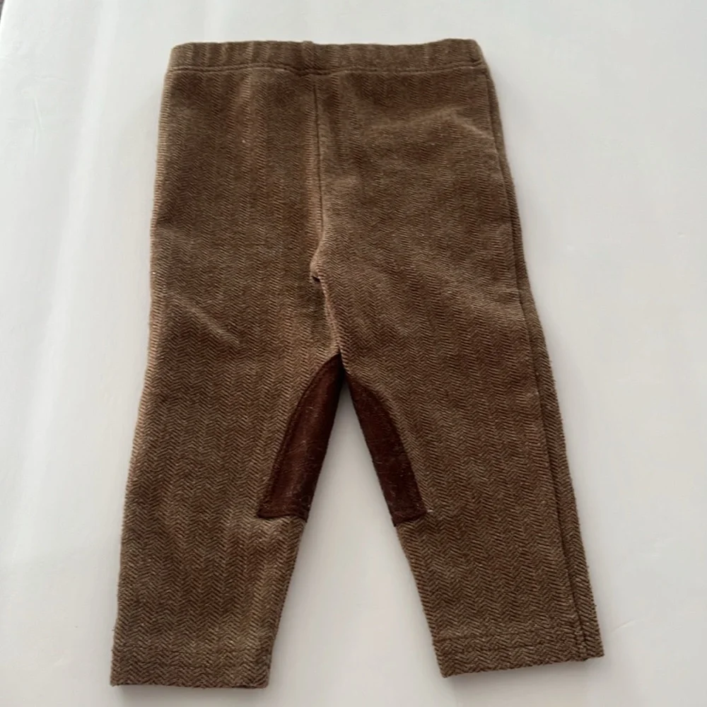 Ralph Lauren Baby Boys 12 Months Brown Corduroy Herringbone Riding Pants